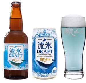 青いビール