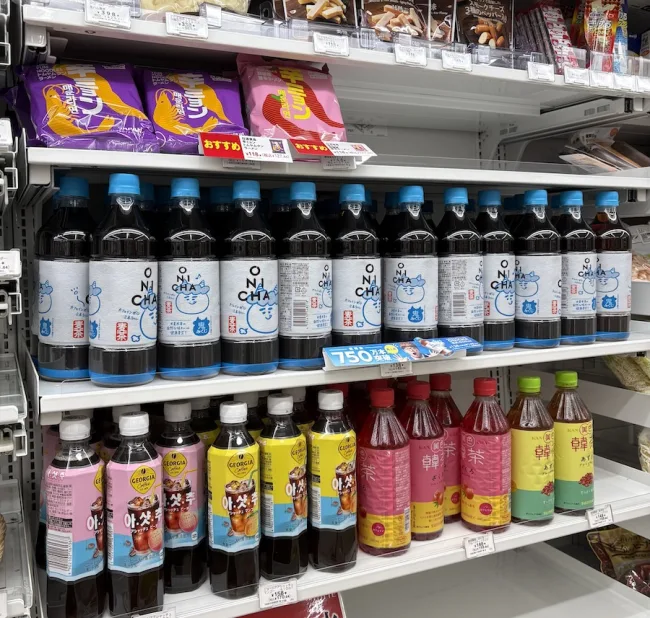 セブンイレブン ONICHA おにちゃ 売り場
