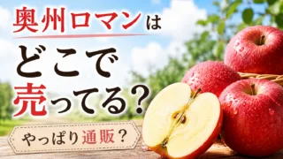 奥州ロマンはどこで売ってる？イオン・Amazon・楽天など購入できる場所を完全紹介